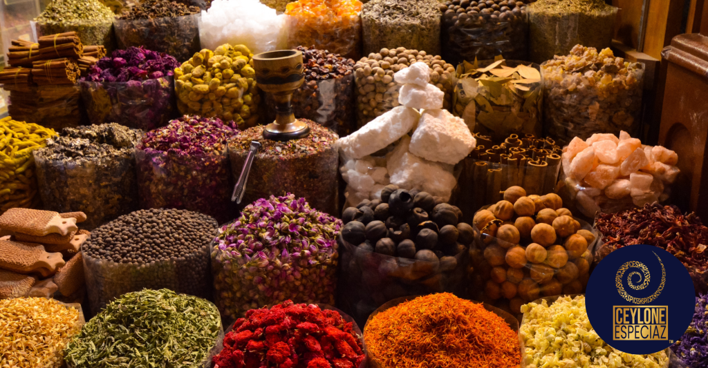 Importance of Ceylon Spices.